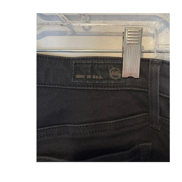 AG Adriano Goldschmied The Remi‎ Ankle Super Skinny Tux Jeans Studded Black 28R - Picture 4 of 8